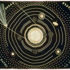 Ellen Baker's "Solar System" Quilt